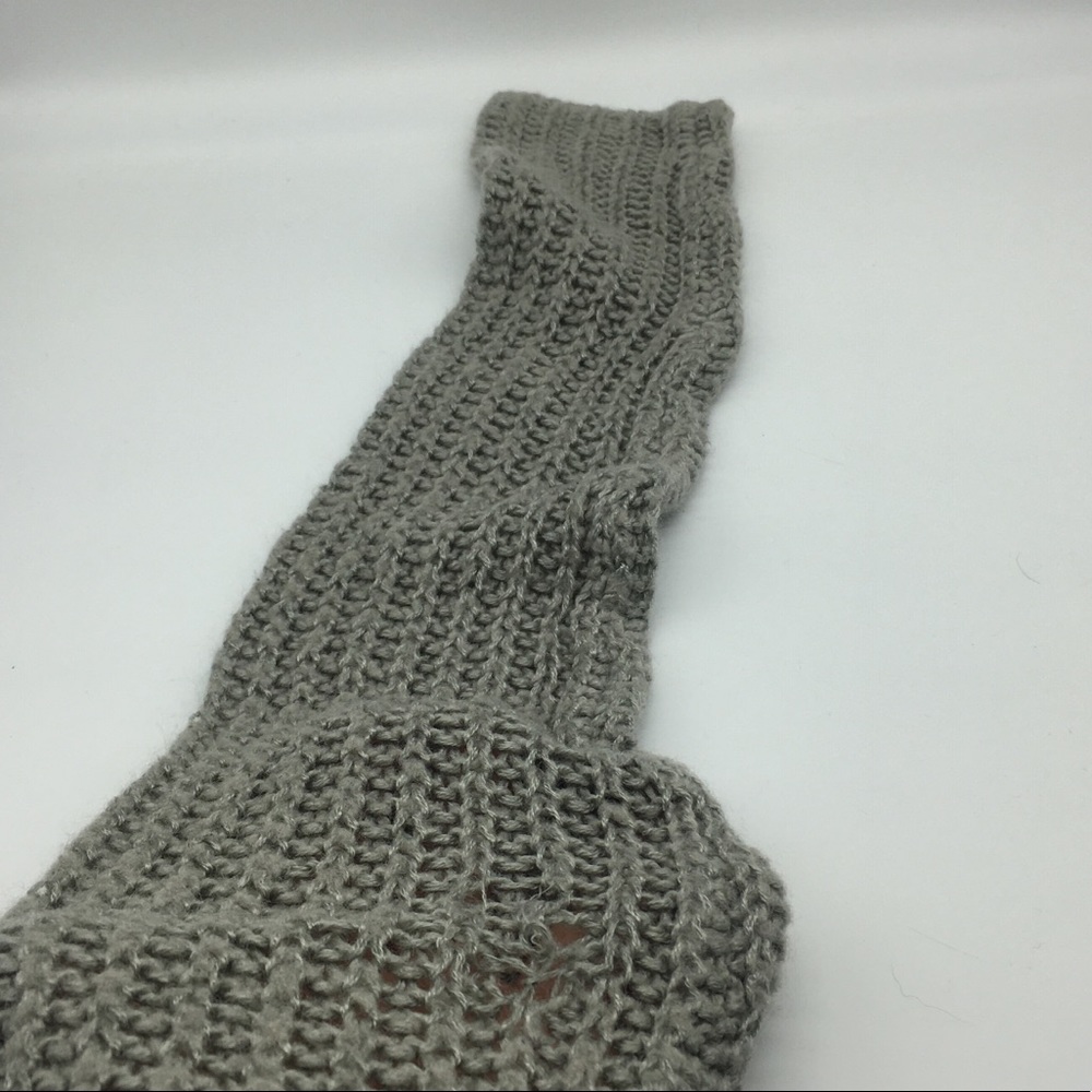 Cheap Monday Crop Gray Haze Knit Long Sleeve Sweater S 1231 - Picture 6 of 6
